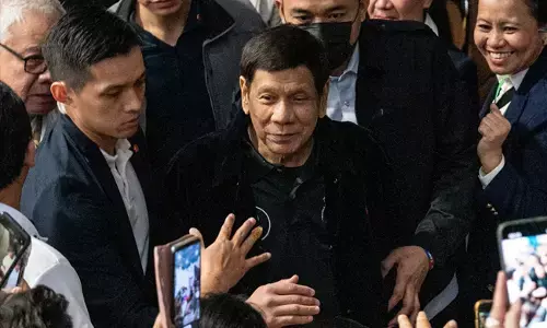 ಫಿಲಿಪ್ಪೀನ್ಸ್ ಮಾಜಿ ಅಧ್ಯಕ್ಷ ರೋಡ್ರಿಗೊ ಡುಟರ್ಟೆ ಬಂಧನ