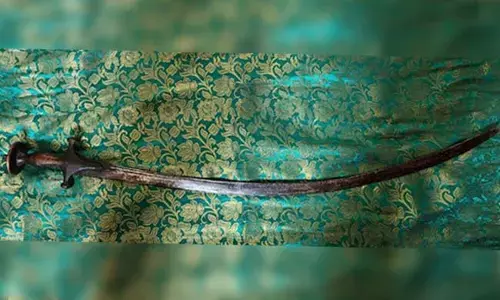 ಮೈಸೂರಿನಲ್ಲಿ ಟಿಪ್ಪು ಸುಲ್ತಾನ್‍ರ ಅಪರೂಪದ ಖಡ್ಗ ಪತ್ತೆ!