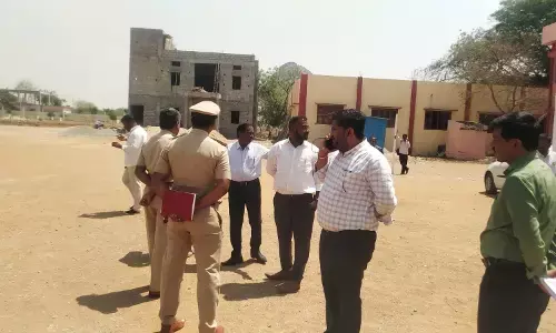 ಮಾನ್ವಿ ಬೃಹತ್ ಆರೋಗ್ಯ ಮೇಳ ; ಪೂರ್ವ ಸಿದ್ದತೆ ಪರಿಶೀಲನೆ