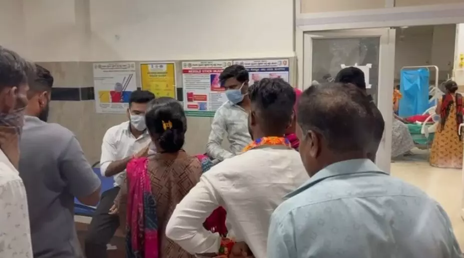 ಕಲಬುರಗಿ: ವೈದ್ಯರ ನಿರ್ಲಕ್ಷ್ಯ ಆರೋಪ;  ಜಿಮ್ಸ್ ಆಸ್ಪತ್ರೆಯಲ್ಲಿ ಇಬ್ಬರು ರೋಗಿಗಳು ಮೃತ್ಯು