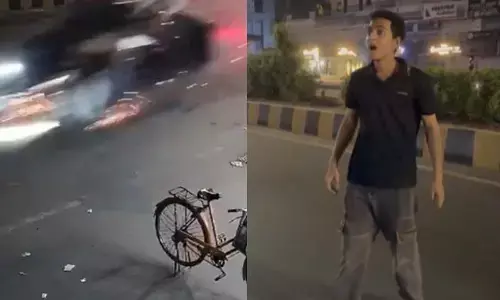 ಗುಜರಾತ್ |‌ ಮದ್ಯದ ಅಮಲಿನಲ್ಲಿ ಕಾರು ಚಲಾಯಿಸಿ ವಾಹನಗಳಿಗೆ ಢಿಕ್ಕಿ; ಓರ್ವ ಮಹಿಳೆ ಮೃತ್ಯು, ಹಲವರಿಗೆ ಗಾಯ