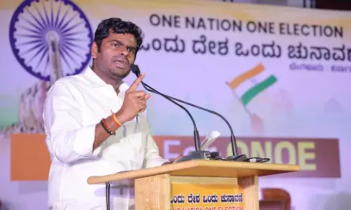 ಒಂದೇ ಚುನಾವಣೆಯಿಂದ ಖರ್ಚು ಕಡಿಮೆ, ಅಭಿವೃದ್ಧಿ ಹೆಚ್ಚು: ಅಣ್ಣಾಮಲೈ