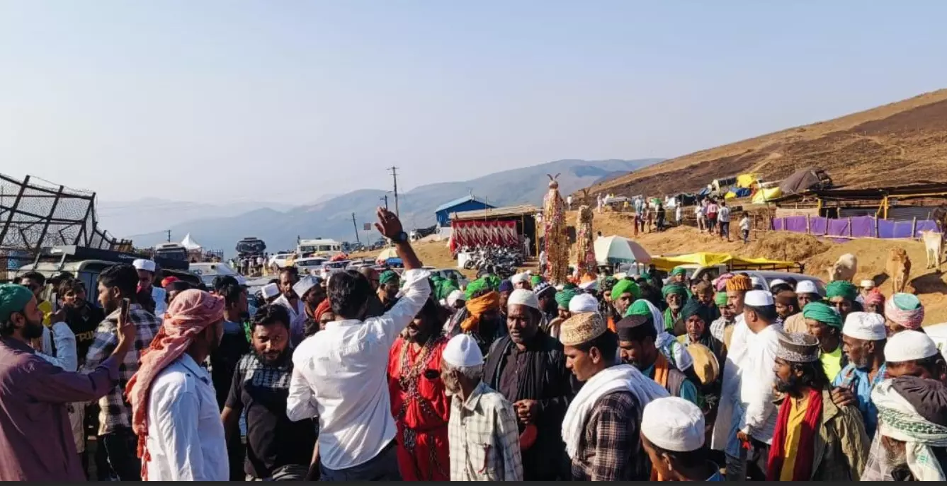 ಬಾಬಾ ಬುಡಾನ್‌ಗಿರಿಯಲ್ಲಿ ಶಾಂತಿಯುತವಾಗಿ ನಡೆದ ಉರೂಸ್