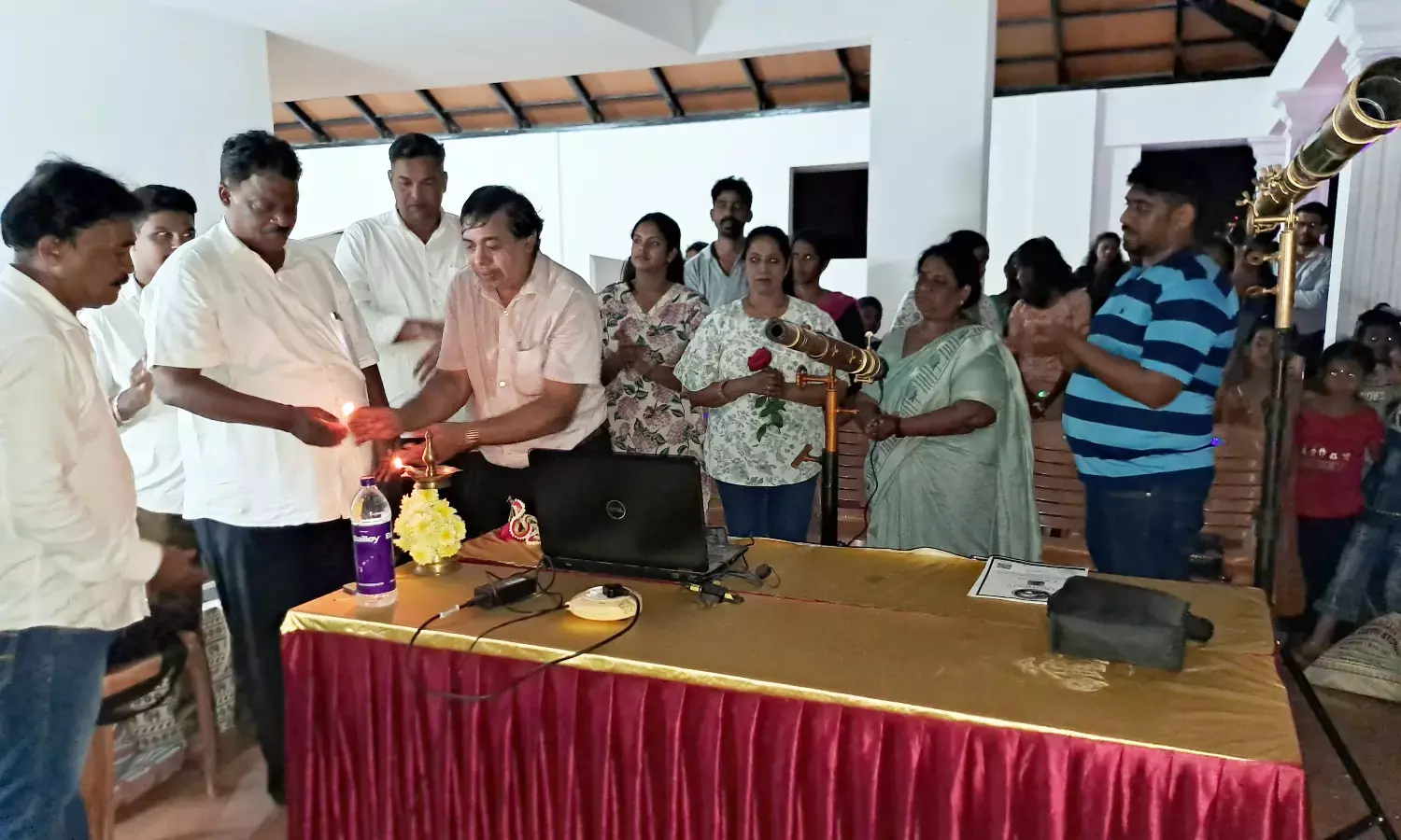 ಆರ್.ಮನೋಹರ್ ಆವಿಷ್ಕರಿಸಿದ ದೂರದರ್ಶಕ ಉದ್ಘಾಟನೆ