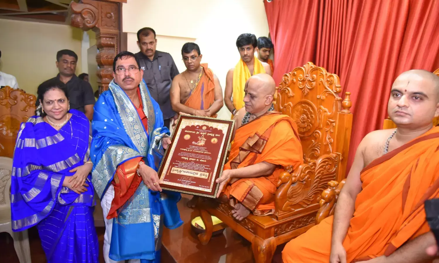 ಉಡುಪಿ: ಕೃಷ್ಣ ಮಠದಲ್ಲಿ ಸುವರ್ಣಪಥಕ್ಕೆ ಜೋಷಿ ಭೂಮಿಪೂಜೆ