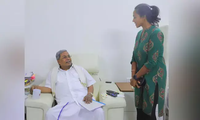 ಸಾಧಕಿ ಅನನ್ಯಾ ಪ್ರಸಾದ್‍ಗೆ ಶುಭ ಹಾರೈಸಿದ ಮುಖ್ಯಮಂತ್ರಿ