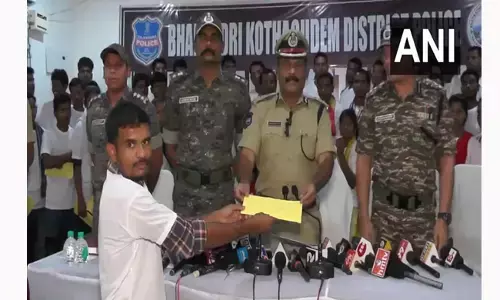 ತೆಲಂಗಾಣ ; 64 ಮಾವೋವಾದಿಗಳ ಶರಣಾಗತಿ