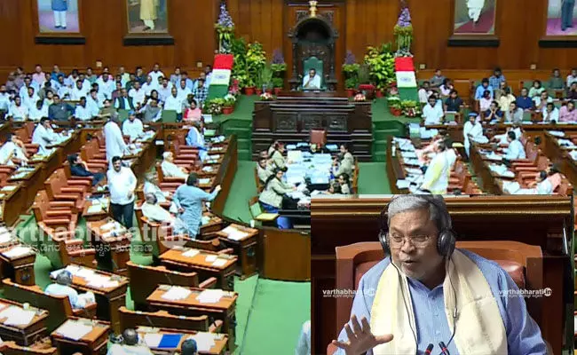 ವಿಧಾನಸಭೆಯಲ್ಲಿ ಕೋಲಾಹಲಕ್ಕೆ ಕಾರಣವಾದ ‘ಆರೆಸ್ಸೆಸ್’ : ಎರಡು ಬಾರಿ ಸದನ ಮುಂದೂಡಿಕೆ ವಿಧಾನಸಭೆಯಲ್ಲಿ ಕೋಲಾಹಲಕ್ಕೆ ಕಾರಣವಾದ ‘ಆರೆಸ್ಸೆಸ್’ : ಎರಡು ಬಾರಿ ಸದನ ಮುಂದೂಡಿಕೆ