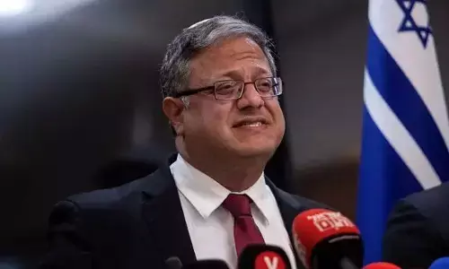 ಇಸ್ರೇಲ್‌ ನ ರಾಷ್ಟ್ರೀಯ ಭದ್ರತಾ ಸಚಿವರಾಗಿ ಬೆನ್‍ಗ್ವಿರ್ ಮರುನೇಮಕ