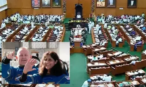 ಅಧಿವೇಶನ | ಗಗನಯಾತ್ರಿ ಸುನೀತಾ ವಿಲಿಯಮ್ಸ್‌ಗೆ ವಿಧಾನಸಭೆಯಲ್ಲಿ ಅಭಿನಂದನೆ