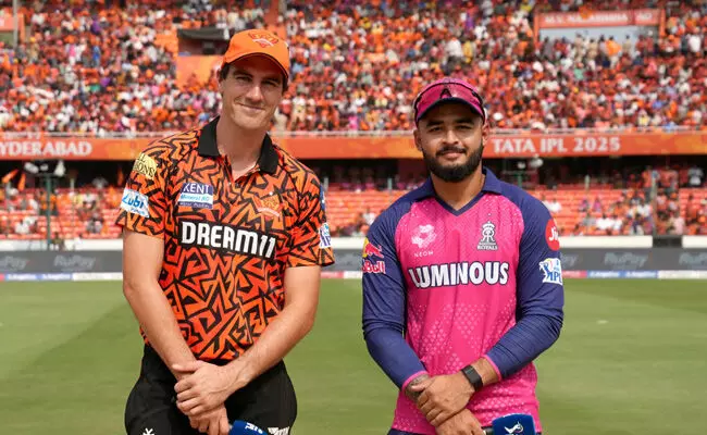 IPL 2025 | ಹೈದರಾಬಾದ್‌ ವಿರುದ್ಧ ಟಾಸ್‌ ಗೆದ್ದ ರಾಜಸ್ಥಾನ್‌ ನಿಂದ ಫೀಲ್ಡಿಂಗ್‌ ಆಯ್ಕೆ