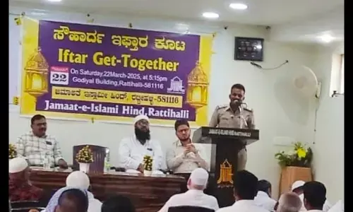 ರಟ್ಟಿಹಳ್ಳಿ : ಜಮಾಅತೆ ಇಸ್ಲಾಮೀ ಹಿಂದ್ ವತಿಯಿಂದ ಸೌಹಾರ್ದ ಇಫ್ತಾರ್ ಕೂಟ