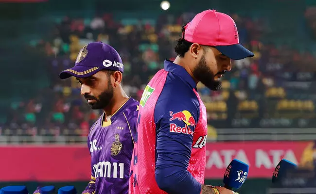 IPL 2025 | ರಾಜಸ್ಥಾನ್‌ ವಿರುದ್ಧ ಟಾಸ್‌ ಗೆದ್ದ ಕೆಕೆಆರ್‌ ಫೀಲ್ಡಿಂಗ್‌ ಆಯ್ಕೆ