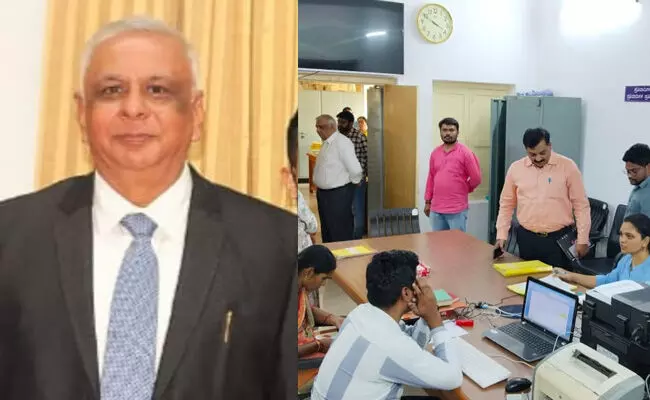 ಕಲಬುರಗಿ | ಲಂಚ ಪಡೆಯುತ್ತಿದ್ದ ವೇಳೆ ಲೋಕಾಯುಕ್ತ ಬಲೆಗೆ ಬಿದ್ದ ರಾಜ್ಯ ಮಾಹಿತಿ ಆಯೋಗದ ಆಯುಕ್ತ ಕಲಬುರಗಿ | ಲಂಚ ಪಡೆಯುತ್ತಿದ್ದ ವೇಳೆ ಲೋಕಾಯುಕ್ತ ಬಲೆಗೆ ಬಿದ್ದ ರಾಜ್ಯ ಮಾಹಿತಿ ಆಯೋಗದ ಆಯುಕ್ತ