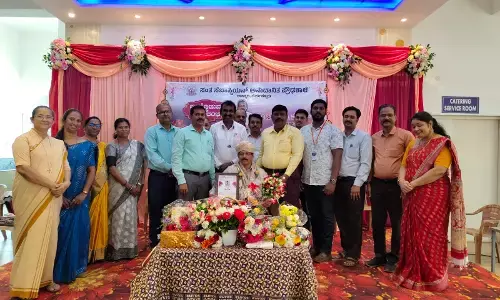 ಸಂತ ಸೆಬೆಸ್ಟಿಯನ್ ಪ್ರೌಢಶಾಲೆಯ ಮುಖ್ಯ ಶಿಕ್ಷಕ ಸಿರಿಲ್ ವಿ ವೇಗಸ್ ಅವರಿಗೆ ಬೀಳ್ಕೊಡುಗೆ