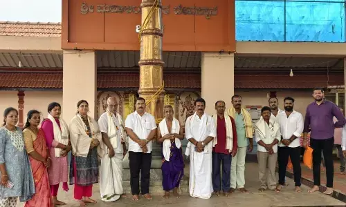 ಬೆಳ್ಕಳೆ ದೇವಸ್ಥಾನದ ವ್ಯವಸ್ಥಾಪನಾ ಸಮಿತಿ ಅಧಿಕಾರ ಸ್ವೀಕಾರ