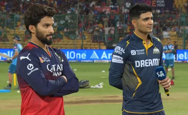 IPL 2025 | ಆರ್‌ಸಿಬಿ ವಿರುದ್ಧ ಫೀಲ್ಡಿಂಗ್ ಆಯ್ಕೆ ಮಾಡಿಕೊಂಡ ಗುಜರಾತ್