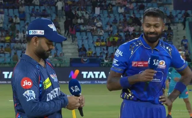 IPL 2025 | ಲಕ್ನೊ ವಿರುದ್ಧ ಟಾಸ್‌ ಗೆದ್ದ ಮುಂಬೈ ಫೀಲ್ಡಿಂಗ್‌ ಆಯ್ಕೆ