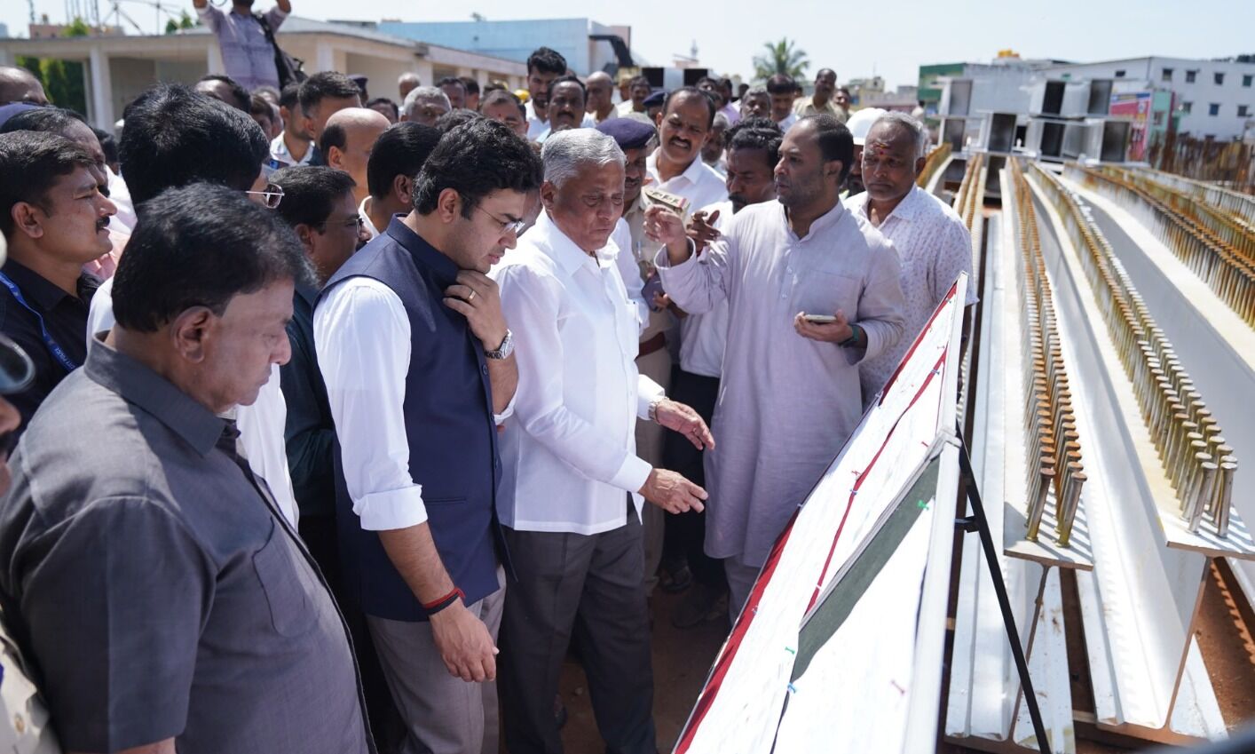 ಜೂನ್ ಅಂತ್ಯದೊಳಗೆ ಪಾದರಾಯನಪುರ-ಹೊಸಹಳ್ಳಿ ನಡುವಿನ ರಸ್ತೆ ಮೇಲ್ಸೇತುವೆ ಕಾಮಗಾರಿ ಪೂರ್ಣ : ವಿ.ಸೋಮಣ್ಣ