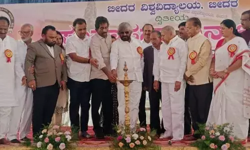 ಸ್ಪರ್ಧಾತ್ಮಕ ಯುಗದಲ್ಲಿ ಪರಿಶ್ರಮ, ಬದ್ಧತೆಯಿಂದ ಅಭ್ಯಾಸ ಮಾಡಿದರೆ ಮಾತ್ರ ಗುರಿ ಸಾಧಿಸಲು ಸಾಧ್ಯ : ಸಚಿವ ಈಶ್ವರ್ ಖಂಡ್ರೆ