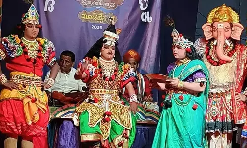 ಮಂಗಳೂರು | ರಂಗಸ್ಥಳದಲ್ಲಿ ಸಾನಿಧ್ಯದ ವಿಶೇಷ ಮಕ್ಕಳ ಯಕ್ಷಗಾನ ಪ್ರದರ್ಶನ