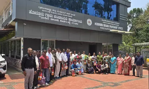 ಹೊದ್ದೂರು: ಗ್ರಾಪಂಗೆ ಅಂಡಮಾನ್ ನಿಕೋಬಾರ್ ನ ಪಂಚಾಯತ್ ರಾಜ್ ಸಂಸ್ಥೆಗಳ ಪ್ರತಿನಿಧಿ, ಅಧಿಕಾರಿಗಳ ನಿಯೋಗ ಭೇಟಿ