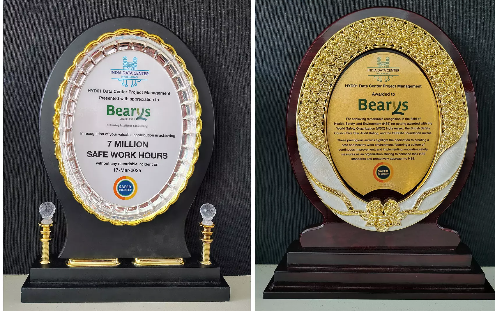 ಫ್ಲೂವರ್ ಡೇನಿಯಲ್ ಹಾಗೂ ಮೈಕ್ರೋಸಾಫ್ಟ್ ನಿಂದ ಬ್ಯಾರೀಸ್ ಗ್ರೂಪ್ ಗೆ ಗೌರವ