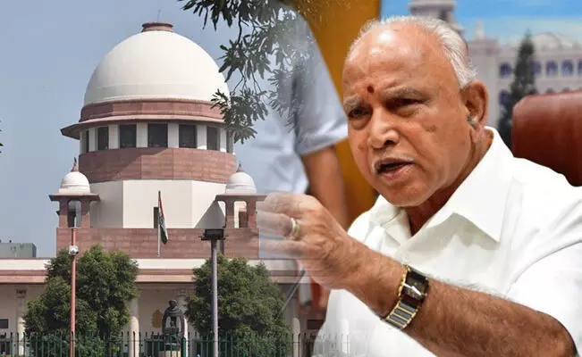 ಭ್ರಷ್ಟಾಚಾರ ಪ್ರಕರಣದ ತನಿಖೆಗೆ ಮರುಜೀವ | ಹೈಕೋರ್ಟ್ ಆದೇಶದ ವಿರುದ್ಧ ಬಿ ಎಸ್ ವೈ ಅರ್ಜಿ ; ತೀರ್ಪು ಕಾಯ್ದಿರಿಸಿದ ಸುಪ್ರೀಂಕೋರ್ಟ್ ಭ್ರಷ್ಟಾಚಾರ ಪ್ರಕರಣದ ತನಿಖೆಗೆ ಮರುಜೀವ | ಹೈಕೋರ್ಟ್ ಆದೇಶದ ವಿರುದ್ಧ ಬಿ ಎಸ್ ವೈ ಅರ್ಜಿ ; ತೀರ್ಪು ಕಾಯ್ದಿರಿಸಿದ ಸುಪ್ರೀಂಕೋರ್ಟ್