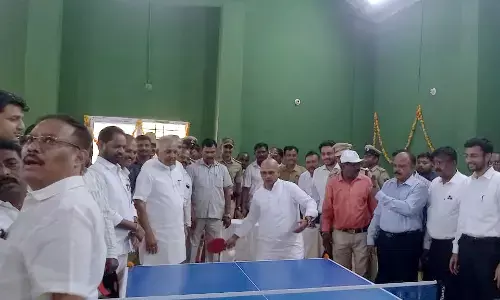 ರಾಯಚೂರು: ನೂತನ ಟೇಬಲ್ ಟೆನಿಸ್ ಕೋರ್ಟ್ ಕಟ್ಟಡ ಲೋಕಾರ್ಪಣೆ