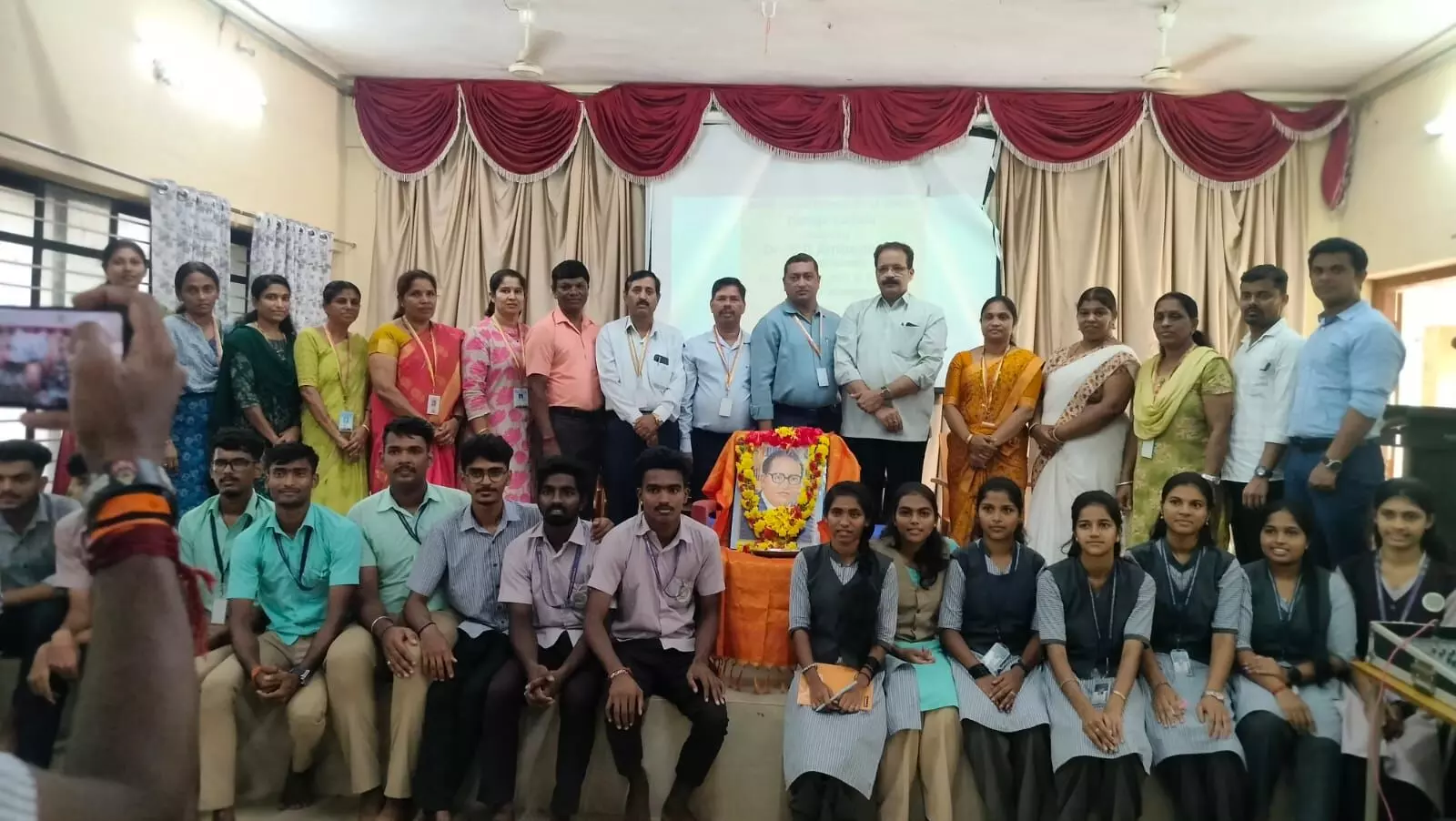 ಕಾರ್ಕಳ: ಮಂಜುನಾಥ ಪೈ ಸ್ಮಾರಕ ಸರಕಾರಿ ಪ್ರಥಮ ದರ್ಜೆ ಕಾಲೇಜಿನಲ್ಲಿ ಅಂಬೇಡ್ಕರ್ ಜನ್ಮ ದಿನಾಚರಣೆ