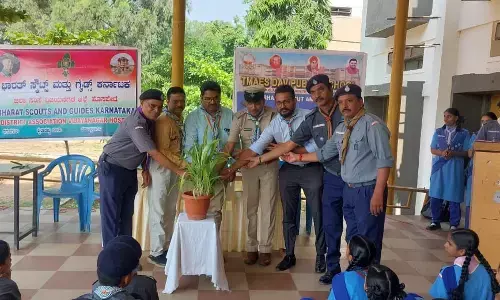 ವಿಜಯನಗರ | ತುರ್ತು ಸೇವೆ ನೀಡಿ ಜೀವ ಸಂರಕ್ಷಣೆ ಮಾಡುವುದು ಅಗ್ನಿಶಾಮಕ ದಳದ ಕರ್ತವ್ಯ : ವಾಲಿಪ್ರಮೋದ್