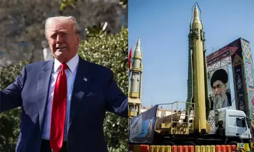 ಇರಾನ್ ಅಣ್ವಸ್ತ್ರ ಕಾರ್ಯಕ್ರಮ ಕೈಬಿಡದಿದ್ದರೆ ಮಿಲಿಟರಿ ದಾಳಿ: ಟ್ರಂಪ್ ಎಚ್ಚರಿಕೆ