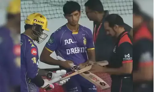 ದೊಡ್ಡ ಗಾತ್ರದ ಬ್ಯಾಟ್‌ ಗಳಿಗೆ ನಿರ್ಬಂಧ ವಿಧಿಸಲು ಬಿಸಿಸಿಐ ಪ್ರಯತ್ನ; ಗೇಜ್ ಟೆಸ್ಟ್‌ ನಲ್ಲಿ ಕೆಕೆಆರ್ ಬ್ಯಾಟರ್ ಸುನೀಲ್ ನರೇನ್ ವಿಫಲ