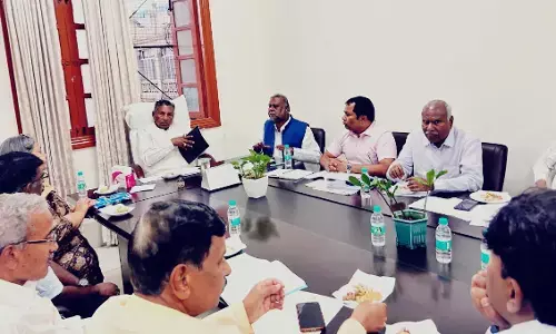 ‘ಒಳ ಮೀಸಲಾತಿ’ ಸಚಿವ ಕೆ.ಎಚ್.ಮುನಿಯಪ್ಪ ನೇತೃತ್ವದಲ್ಲಿ ಅಧಿಕಾರಿಗಳ ಸಭೆ