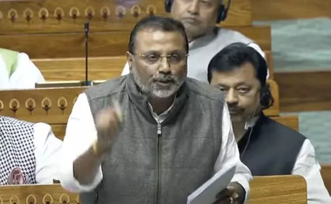 ಸುಪ್ರೀಂ ಕೋರ್ಟ್ ಕಾನೂನು ರೂಪಿಸುವುದಾದರೆ ಸಂಸತ್ ಭವನವನ್ನು ಮುಚ್ಚಿ : ಬಿಜೆಪಿ ಸಂಸದ ನಿಶಿಕಾಂತ್ ದುಬೆ