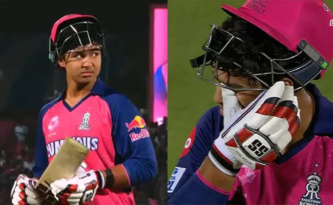 IPL 2025 | ಲಕ್ನೊ ಸೂಪರ್ ಜೈಂಟ್ಸ್ ತಂಡದೆದುರಿನ ಚೊಚ್ಚಲ ಪಂದ್ಯದಲ್ಲಿ ಔಟಾದ ನಂತರ ಕಣ್ಣೀರಿಟ್ಟ ವೈಭವ್ ಸೂರ್ಯವಂಶಿ IPL 2025 | ಲಕ್ನೊ ಸೂಪರ್ ಜೈಂಟ್ಸ್ ತಂಡದೆದುರಿನ ಚೊಚ್ಚಲ ಪಂದ್ಯದಲ್ಲಿ ಔಟಾದ ನಂತರ ಕಣ್ಣೀರಿಟ್ಟ ವೈಭವ್ ಸೂರ್ಯವಂಶಿ