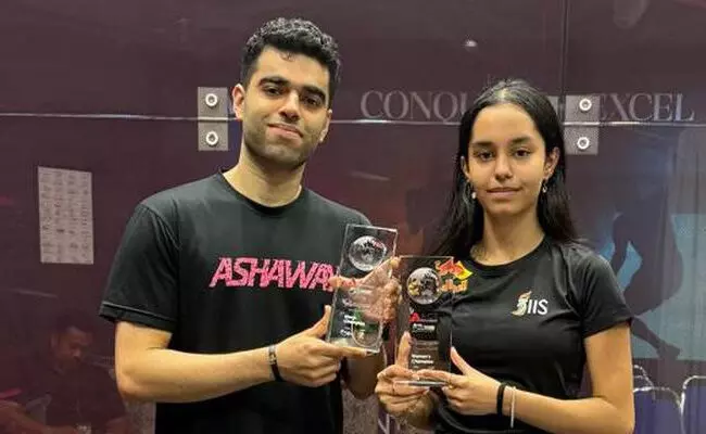 ಸ್ಕ್ವಾಷ್ ವಿಶ್ವ ಚಾಂಪಿಯನ್ಶಿಪ್ ಗೆ ವೀರ್ ಚೋಟ್ರಾಣಿ, ಅನಾಹತ್ ಸಿಂಗ್ ಅರ್ಹತೆ ಸ್ಕ್ವಾಷ್ ವಿಶ್ವ ಚಾಂಪಿಯನ್ಶಿಪ್ ಗೆ ವೀರ್ ಚೋಟ್ರಾಣಿ, ಅನಾಹತ್ ಸಿಂಗ್ ಅರ್ಹತೆ