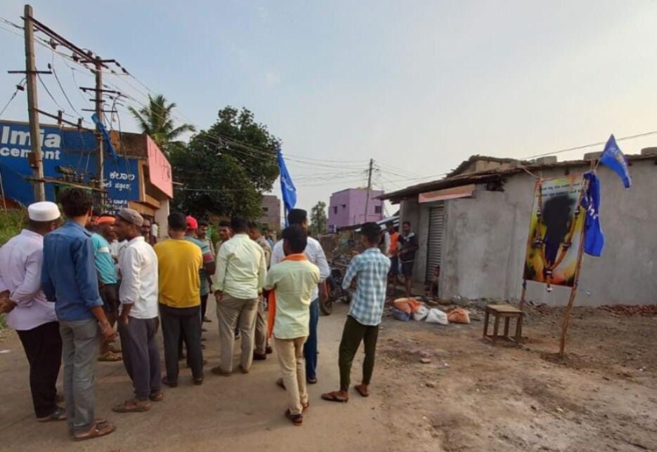 ಬೆಳಗಾವಿ | ಡಾ.ಬಿ.ಆರ್.ಅಂಬೇಡ್ಕರ್ ಭಾವಚಿತ್ರಕ್ಕೆ ಮಸಿ ಬಳಿದ ದುಷ್ಕರ್ಮಿಗಳು