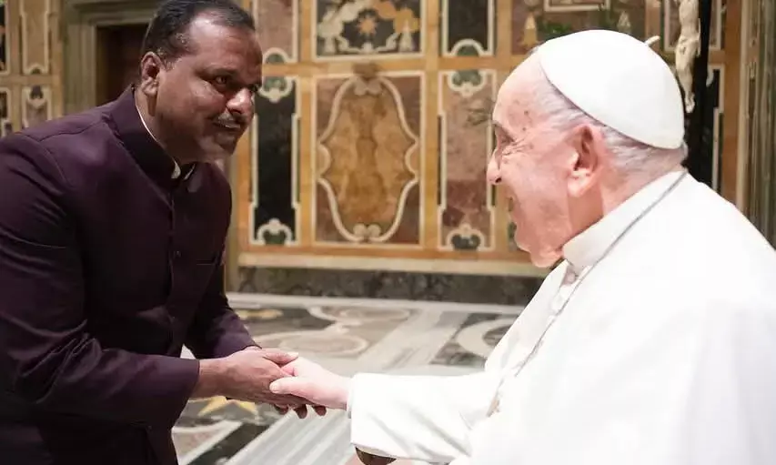 ಪೋಪ್ ಫ್ರಾನ್ಸಿಸ್ ನಿಧನಕ್ಕೆ ಸ್ಪೀಕರ್ ಯು.ಟಿ.ಖಾದರ್ ಸಂತಾಪ