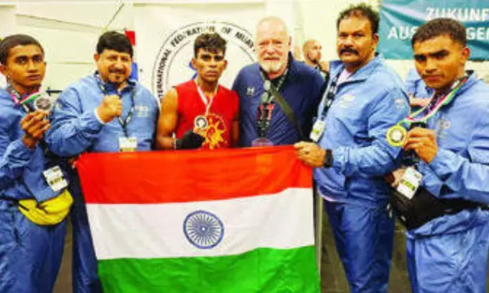 ಜರ್ಮನಿಯ ಮುವೈಥಾಯ್ ಕ್ರೀಡಾಕೂಟದಲ್ಲಿ ಪದಕಗಳನ್ನು ಗೆದ್ದ ಬೆಂಗಳೂರಿನ ಯುವಕರು