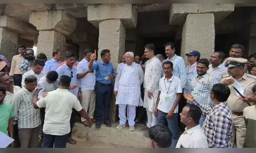 ಕೊಪ್ಪಳ | ಶ್ರೀ ಕೃಷ್ಣದೇವರಾಯ ಸಮಾಧಿ ಮಂಟಪದಲ್ಲಿ ಮಾಂಸ ಶುದ್ಧೀಕರಣ : ಮೂವರ ವಿರುದ್ಧ ಪ್ರಕರಣ ದಾಖಲು