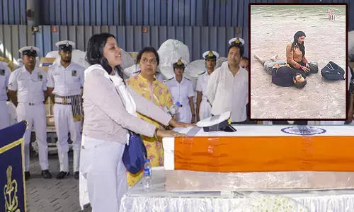 ಮದುವೆಯಾದ 6ನೇ ದಿನಕ್ಕೆ ವಿಧವೆಯಾದ ನೌಕಾಪಡೆಯ ಅಧಿಕಾರಿಯ ಪತ್ನಿ!