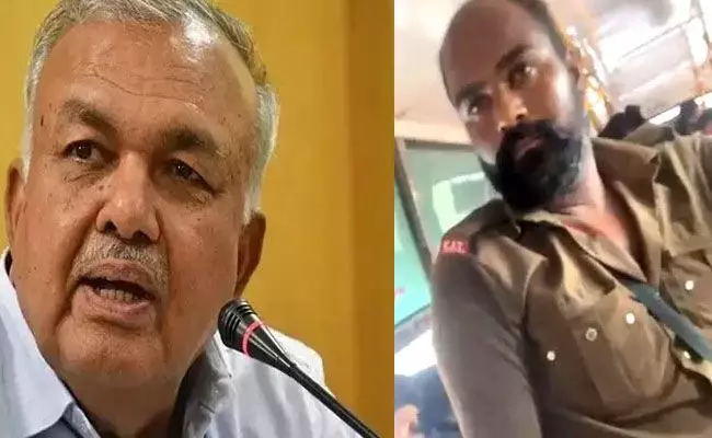 ಬಸ್ಸಿನಲ್ಲಿ ನಿದ್ದೆಗೆ ಜಾರಿದ್ದ ಯುವತಿಯ ಜೊತೆ ಅನುಚಿತ ವರ್ತನೆ; ನಿರ್ವಾಹಕನನ್ನು ವಜಾ ಮಾಡಲು ಸಚಿವ ರಾಮಲಿಂಗಾರೆಡ್ಡಿ ಸೂಚನೆ ಬಸ್ಸಿನಲ್ಲಿ ನಿದ್ದೆಗೆ ಜಾರಿದ್ದ ಯುವತಿಯ ಜೊತೆ ಅನುಚಿತ ವರ್ತನೆ; ನಿರ್ವಾಹಕನನ್ನು ವಜಾ ಮಾಡಲು ಸಚಿವ ರಾಮಲಿಂಗಾರೆಡ್ಡಿ ಸೂಚನೆ