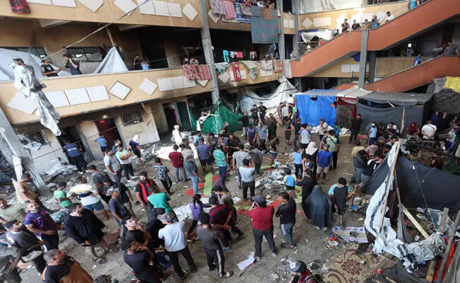 ಗಾಝಾ: ಇಸ್ರೇಲ್ ವಾಯುದಾಳಿಗಳಲ್ಲಿ ಕನಿಷ್ಠ 28 ಬಲಿ ಗಾಝಾ: ಇಸ್ರೇಲ್ ವಾಯುದಾಳಿಗಳಲ್ಲಿ ಕನಿಷ್ಠ 28 ಬಲಿ