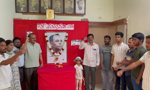 ರಾಯಚೂರು: ಎಸ್.ಯು.ಸಿ.ಐ. (ಕಮ್ಯುನಿಸ್ಟ್) ಪಕ್ಷದ 78 ನೇ ಸಂಸ್ಥಾಪನಾ ದಿನಾಚರಣೆ