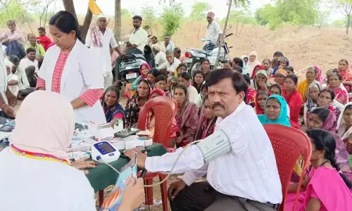 ಕಲಬುರಗಿ: ನರೇಗಾ ಕೂಲಿಕಾರರಿಗೆ ಆರೋಗ್ಯ ತಪಾಸಣೆ ಶಿಬಿರ