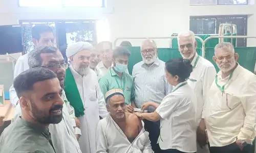 ಮಂಗಳೂರಿನಲ್ಲಿ ಹಜ್ ಯಾತ್ರಿಕರಿಗೆ ವ್ಯಾಕ್ಸಿನೇಷನ್