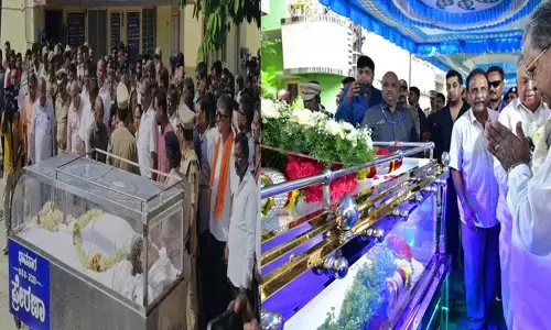 ಸಕಲ ಸರಕಾರಿ ಗೌರವದೊಂದಿಗೆ ನೆರವೇರಿದ ಮಂಜುನಾಥ್, ಭರತ್ ಭೂಷಣ್ ಅಂತ್ಯಸಂಸ್ಕಾರ