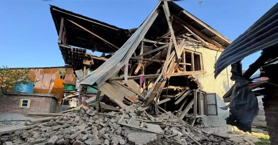 ಜಮ್ಮುಕಾಶ್ಮೀರ | ಪಹಲ್ಗಾಮ್ ಭಯೋತ್ಪಾದಕ ದಾಳಿಯಲ್ಲಿ ಭಾಗಿ ಶಂಕೆ : ಇಬ್ಬರು ಶಂಕಿತ ಭಯೋತ್ಪಾದಕರ ಮನೆ ಧ್ವಂಸ