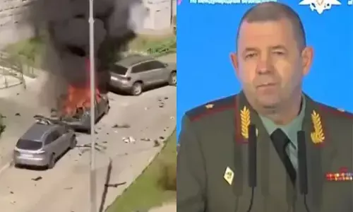 ರಶ್ಯ: ಕಾರಿನಲ್ಲಿ ಬಾಂಬ್ ಸ್ಫೋಟ; ಸೇನೆಯ ಉನ್ನತ ಕಮಾಂಡರ್ ಮೃತ್ಯು